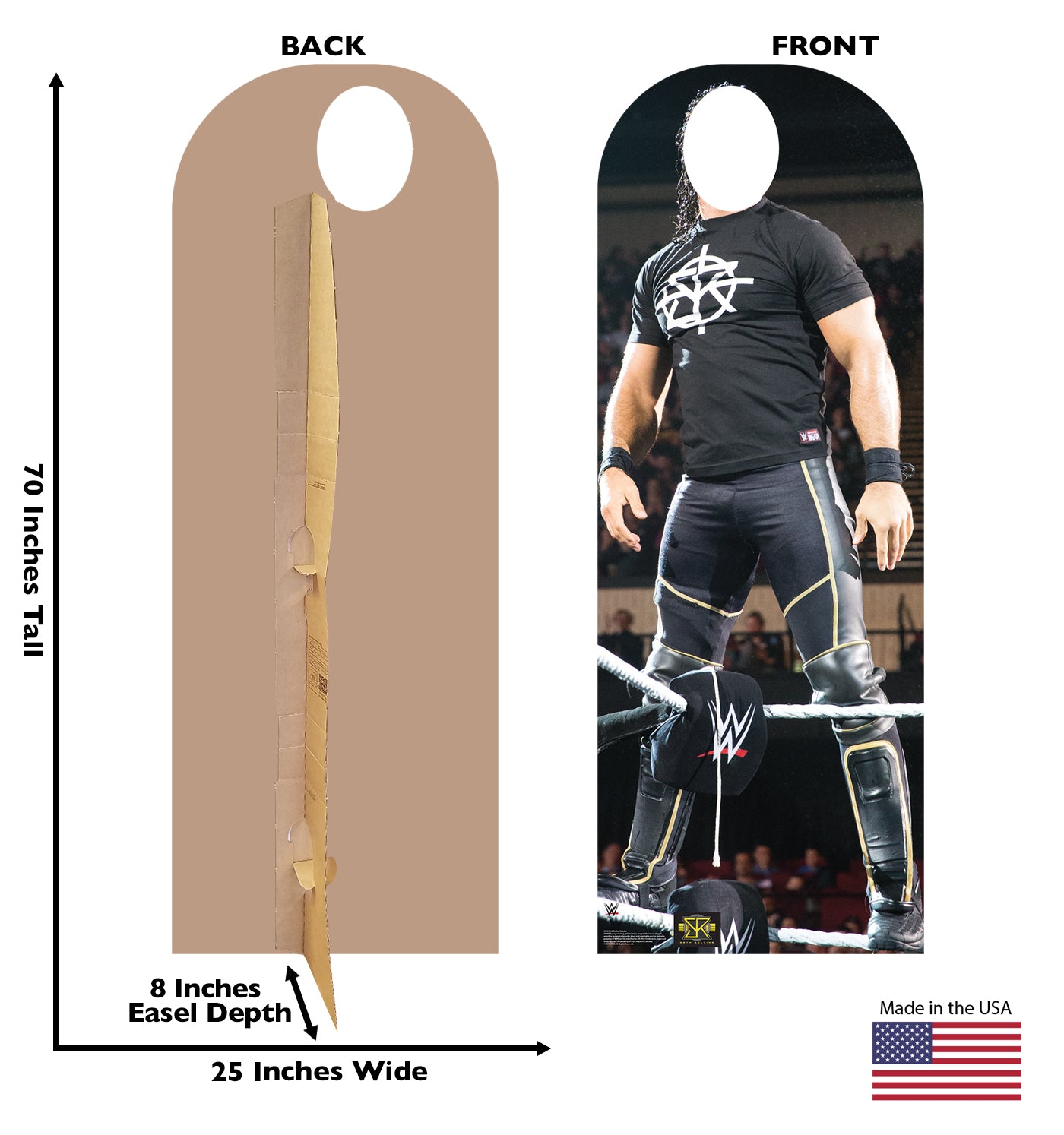 Life-Size Seth Rollins Cardboard Cutout - All Cutouts