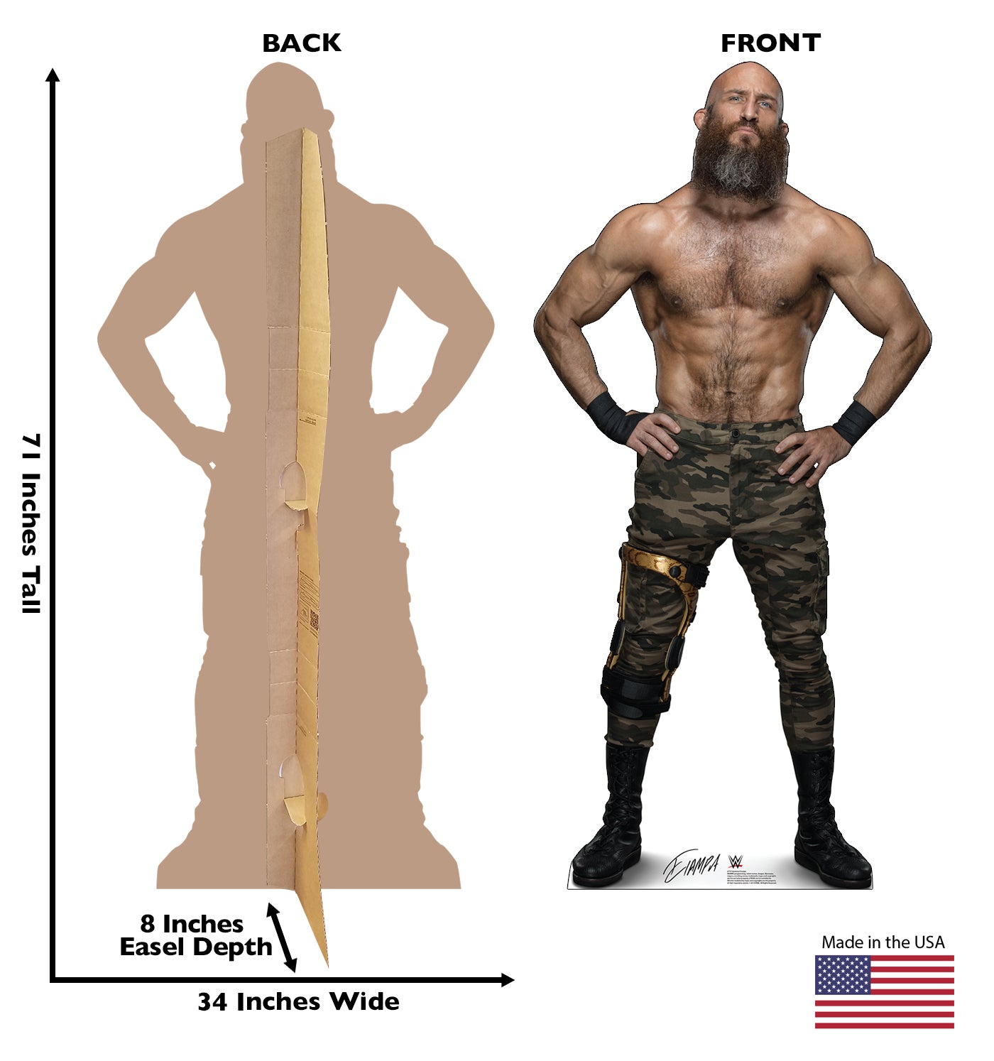 Life-Size Tommaso Ciampa (WWE) Cardboard Cutout - All Cutouts