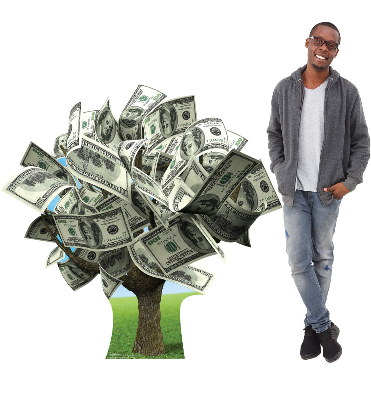 Life-Size Money Tree Cardboard Cutout - All Cutouts