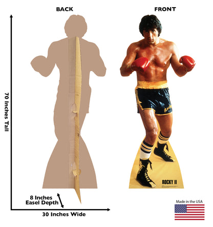 Life-Size Rocky (Rocky II) Cardboard Cutout - All Cutouts
