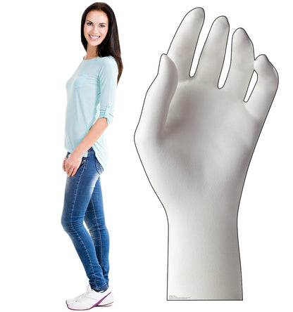 Life-Size Ceramic Hand Cardboard Cutout - All Cutouts