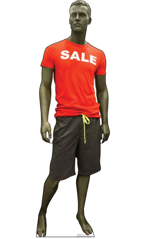 Life-Size Sale Mannequin Cardboard Cutout - All Cutouts