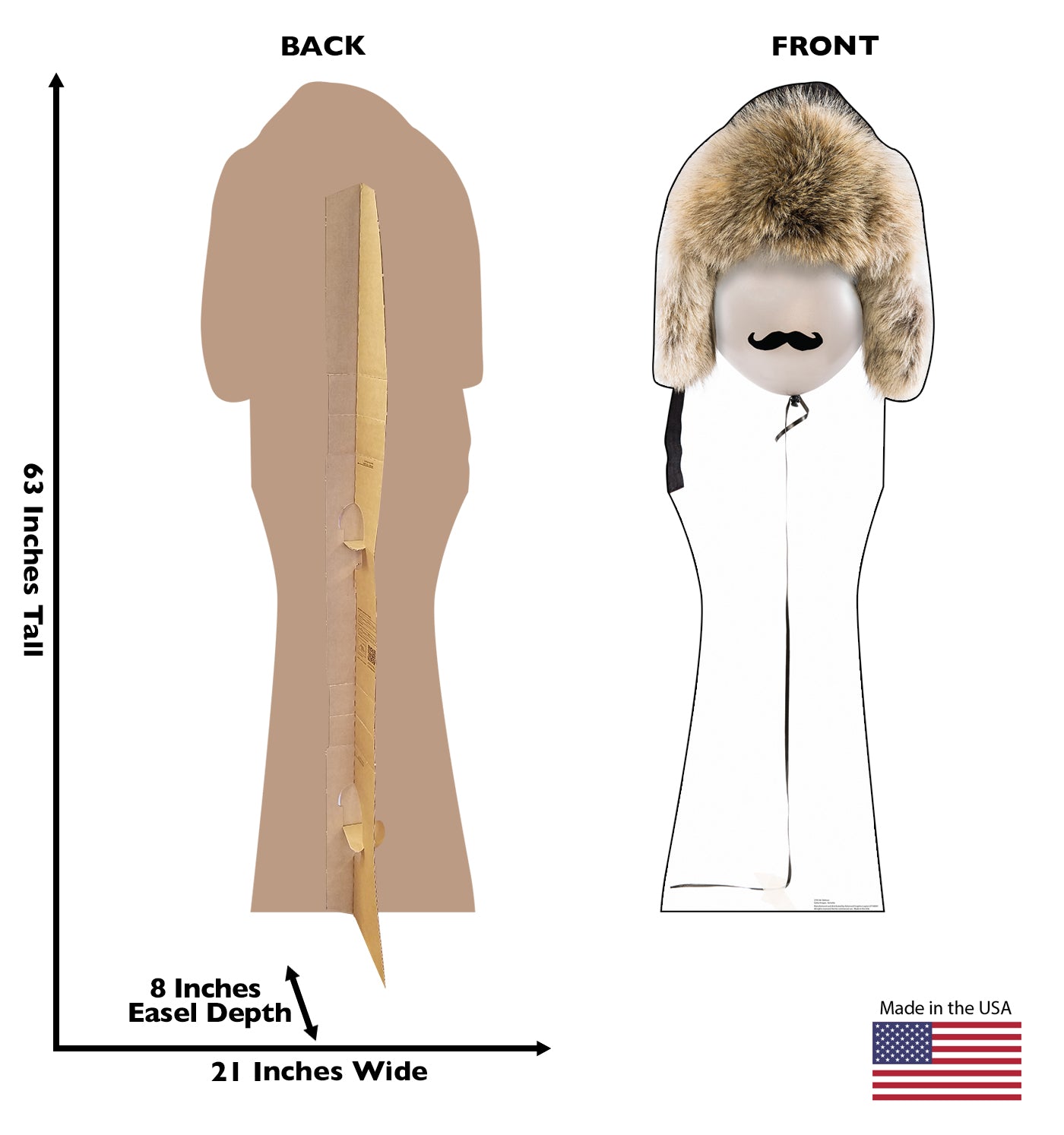 Life-Size Mr. Balloon Cardboard Cutout - All Cutouts