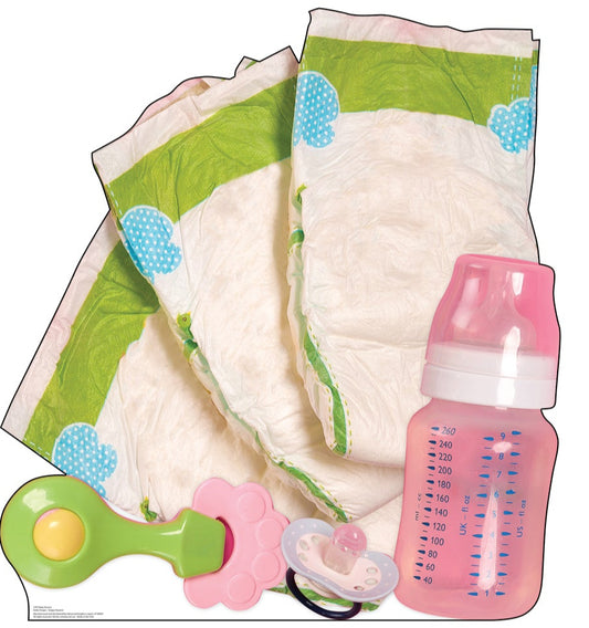 Life-Size Baby Shower Cardboard Cutout - All Cutouts