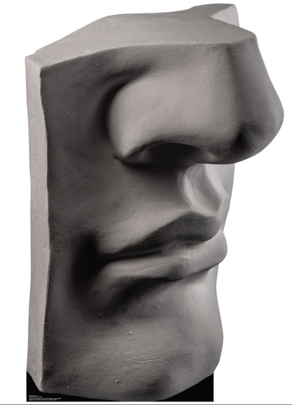 Life-Size Plaster Face Cardboard Cutout - All Cutouts