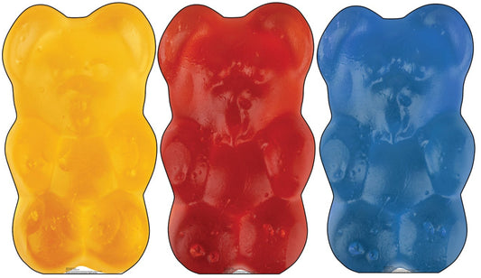 Life-Size Gummy Bears (3 Pack) Cardboard Cutout - All Cutouts