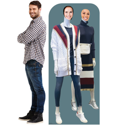 Life-Size Mannequin Cardboard Cutout - All Cutouts