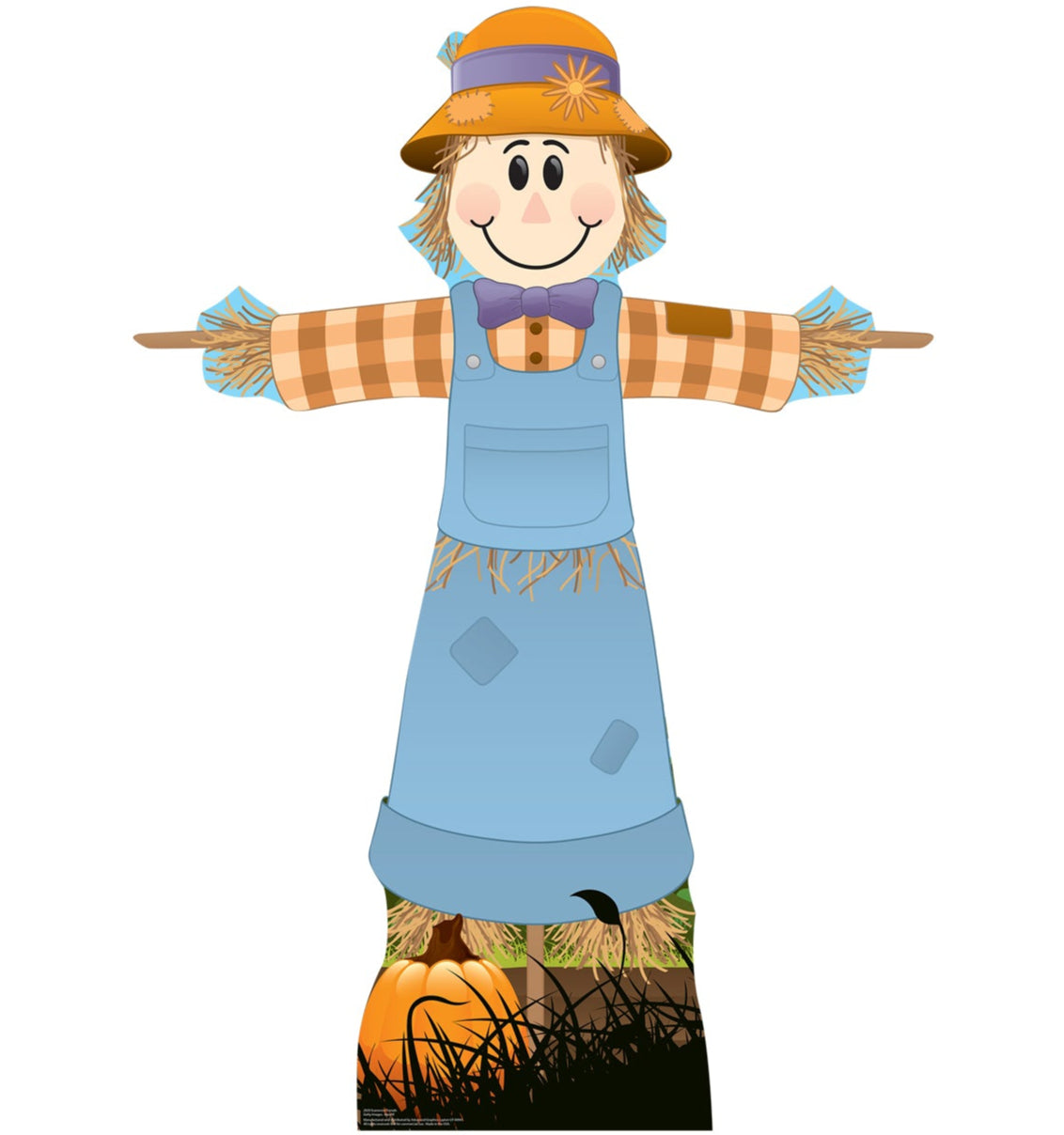 Life-Size Scarecrow (Female) Cardboard Cutout - All Cutouts