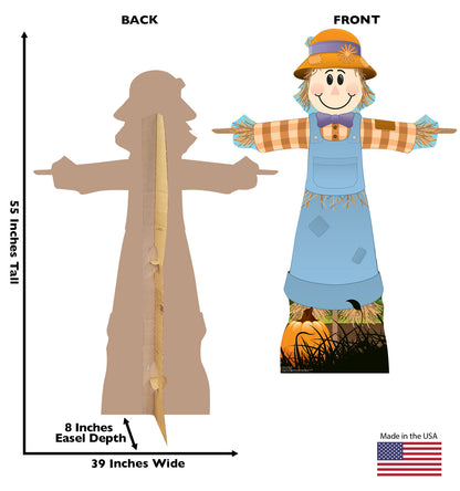 Life-Size Scarecrow (Female) Cardboard Cutout - All Cutouts
