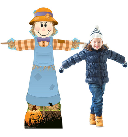 Life-Size Scarecrow (Female) Cardboard Cutout - All Cutouts