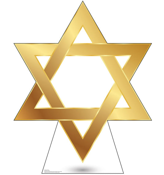Life-Size Star of David Cardboard Cutout - All Cutouts