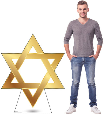 Life-Size Star of David Cardboard Cutout - All Cutouts