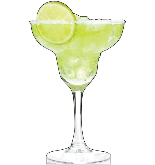 Life-Size Margarita Glass Cardboard Cutout - All Cutouts