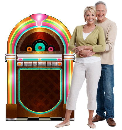 Life-Size 50s Jukebox Cardboard Cutout - All Cutouts