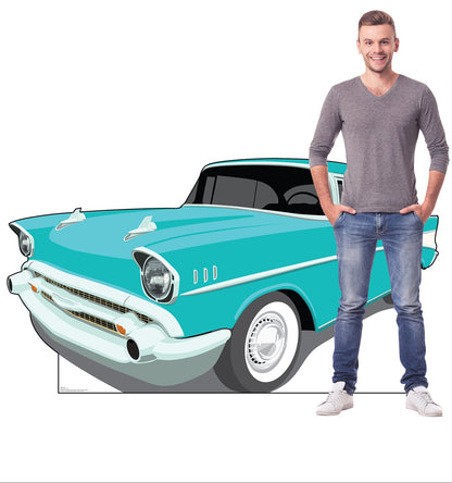 Life-Size 50s Car Cardboard Cutout - All Cutouts