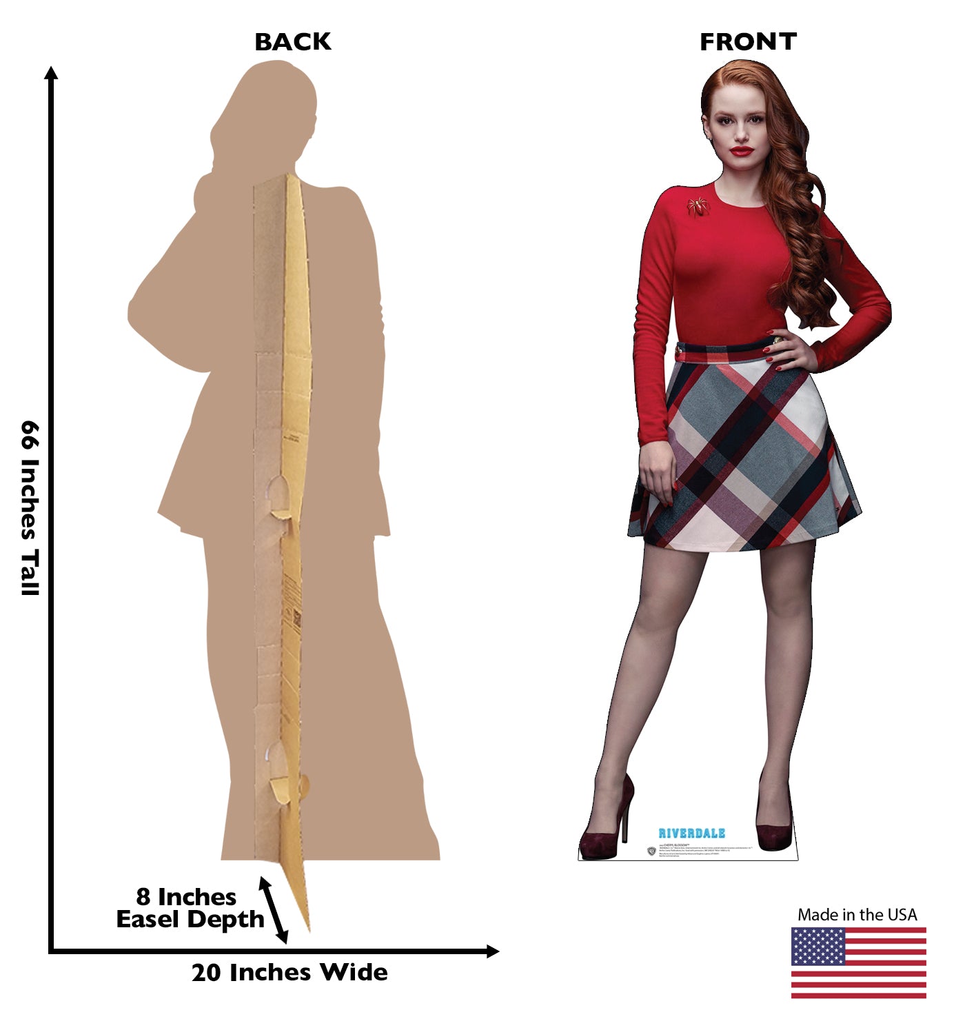 Life-Size Cheryl Blossom (Riverdale) Cardboard Cutout - All Cutouts