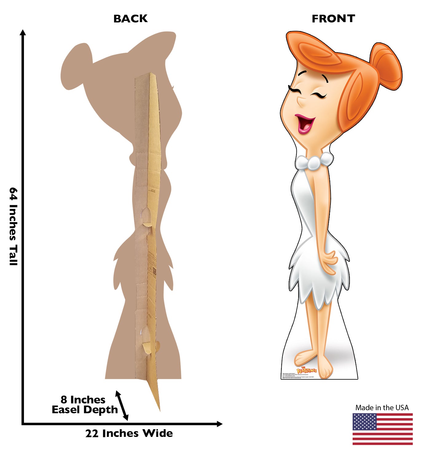 Life-Size Wilma Flintstone (The Flintstones) Cardboard Cutout - All Cutouts