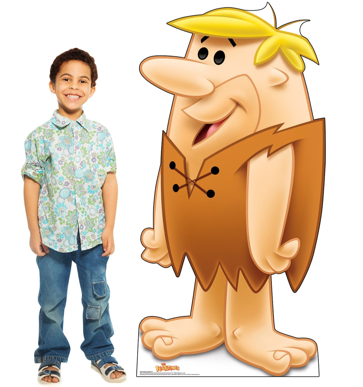 Life-Size Barney Rubble (The Flintstones) Cardboard Cutout - All Cutouts