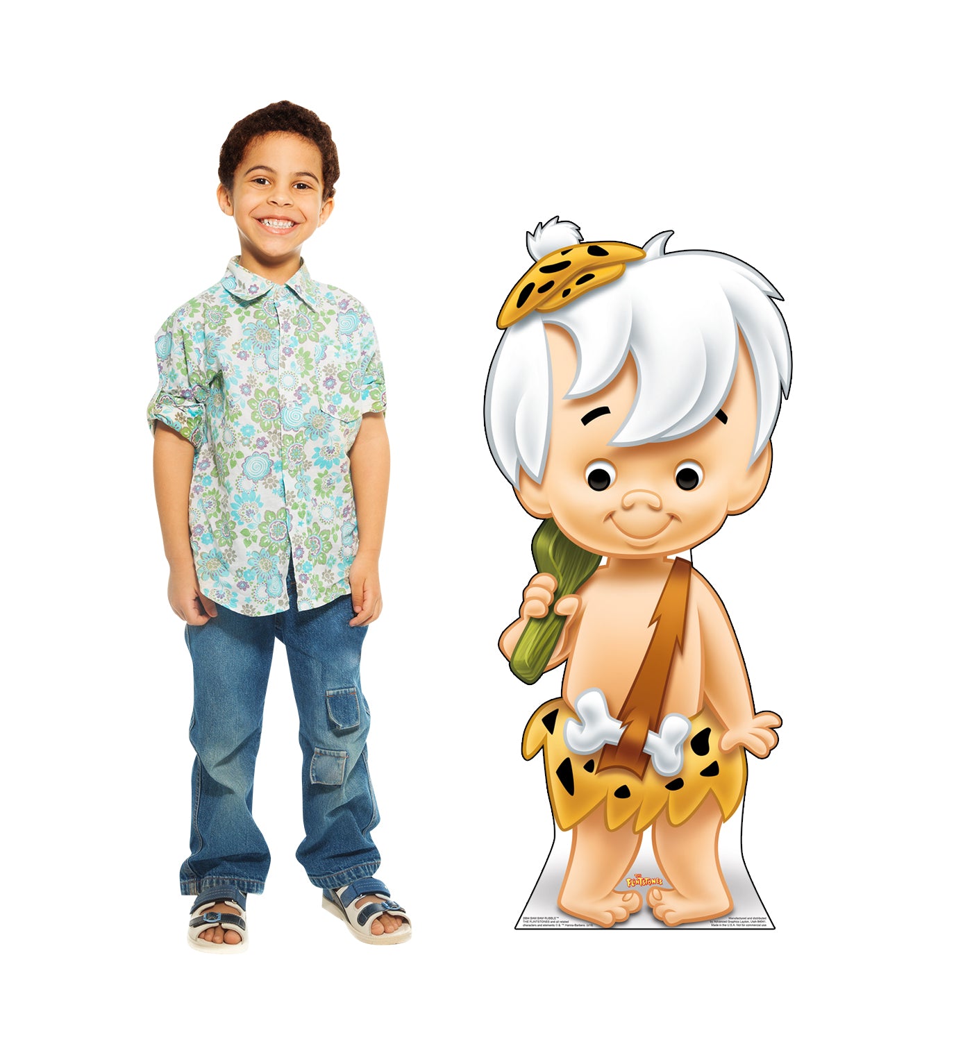 Flintstones Bamm-Bamm Rubble Life-Size Cardboard Cutout - All Cutouts