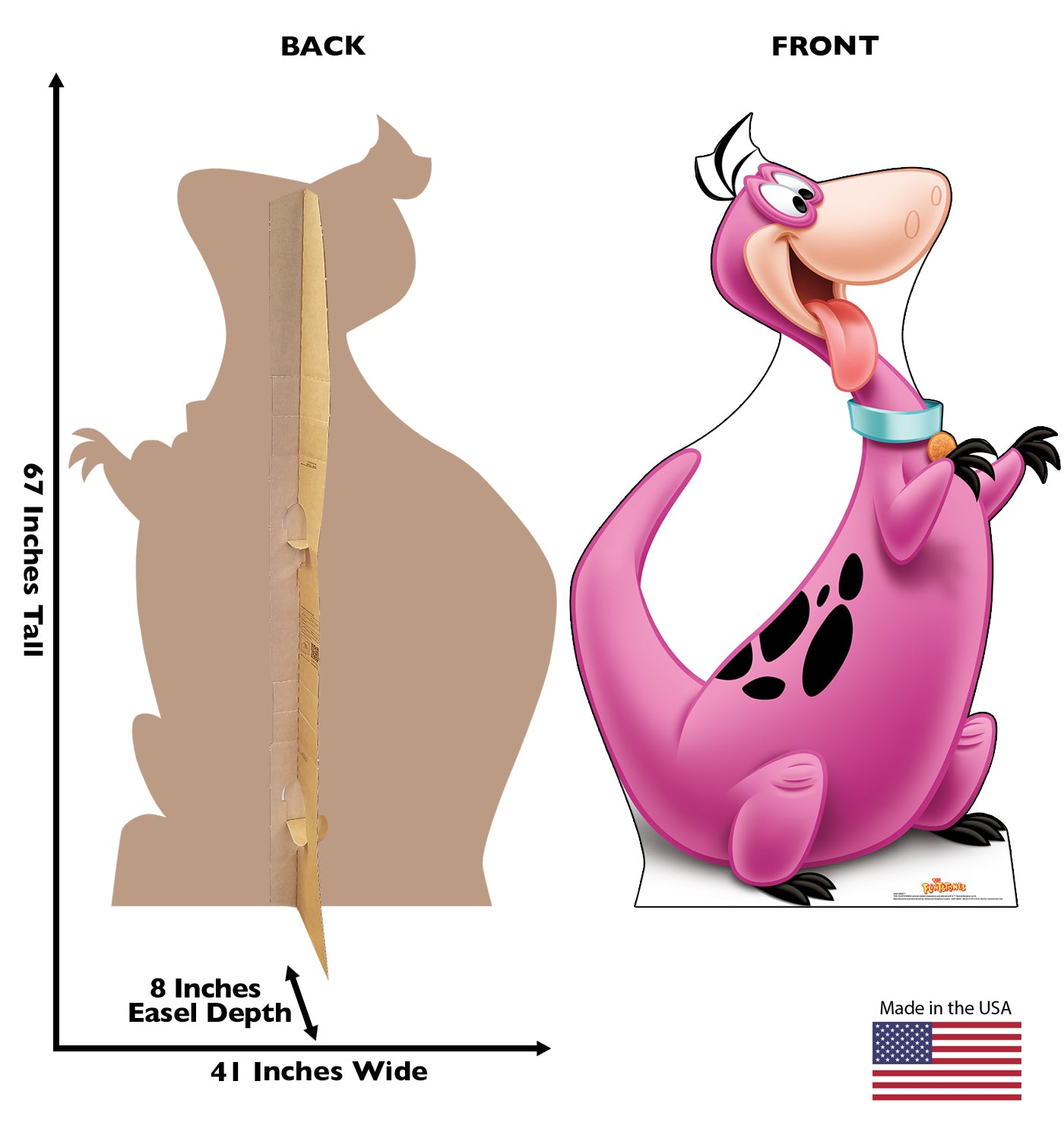 Life-Size Dino (The Flintstones) Cardboard Cutout - All Cutouts