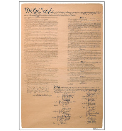 Life-Size U.S. Constitution “We The People” Cardboard Cutout - All Cutouts