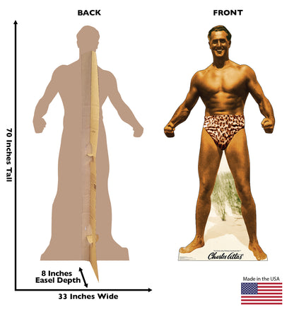 Life-Size Charles Atlas (Classic Pose) Cardboard Cutout - All Cutouts
