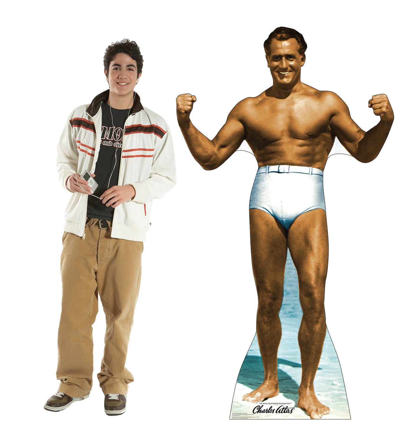 Life-Size Charles Atlas (Come On Man Pose) Cardboard Cutout - All Cutouts