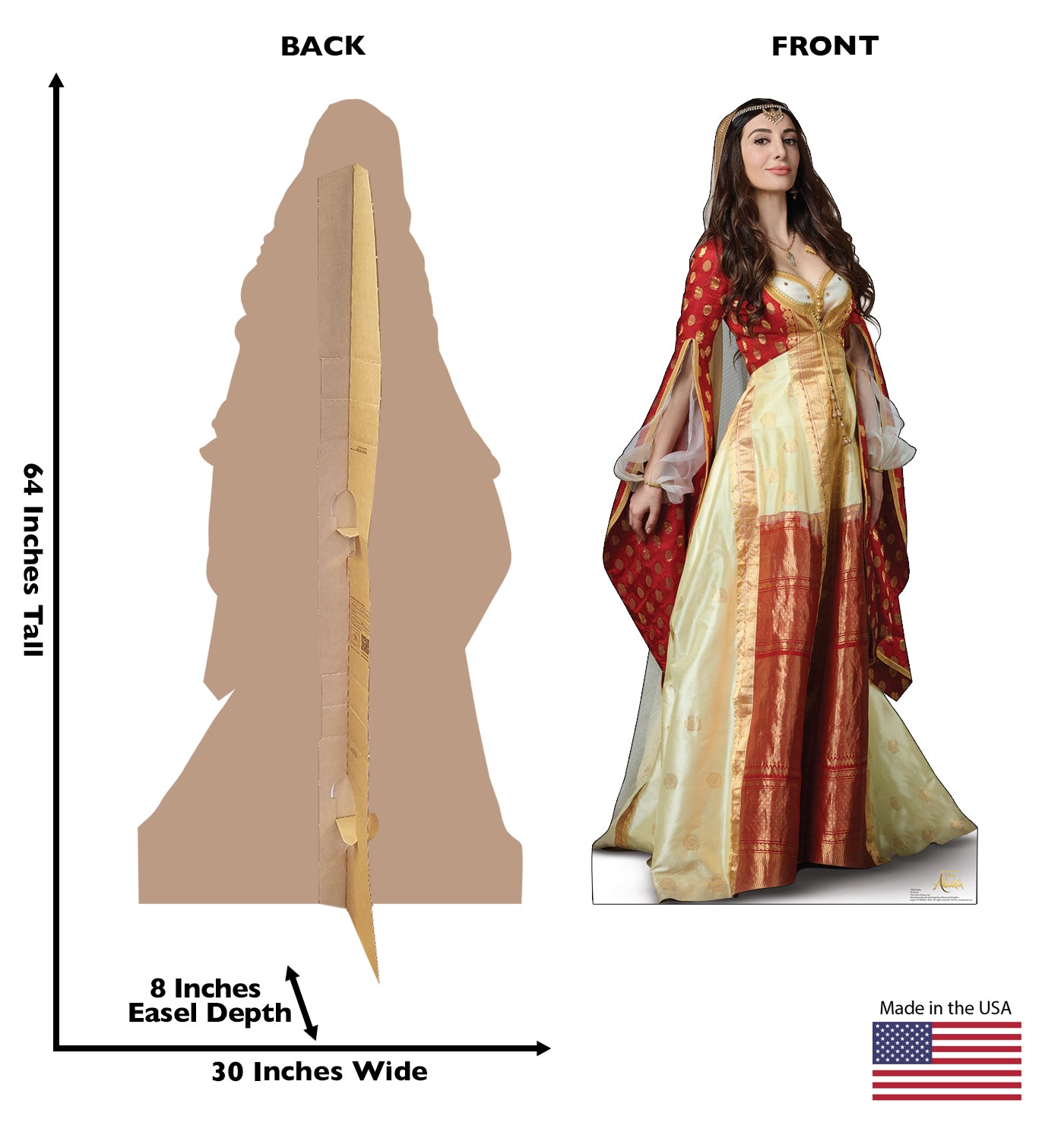 Life-Size Dalia (Aladdin Live Action) Cardboard Cutout - All Cutouts