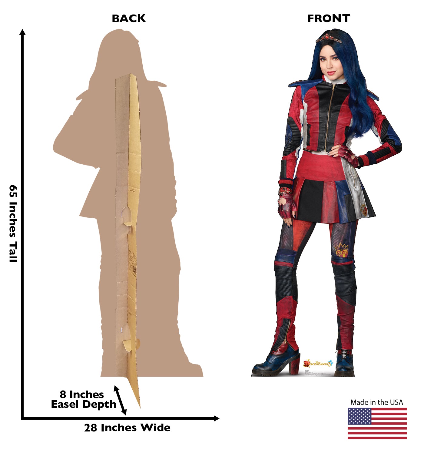 Life-Size Evie (Disney's Descendants 3) Cardboard Cutout - All Cutouts