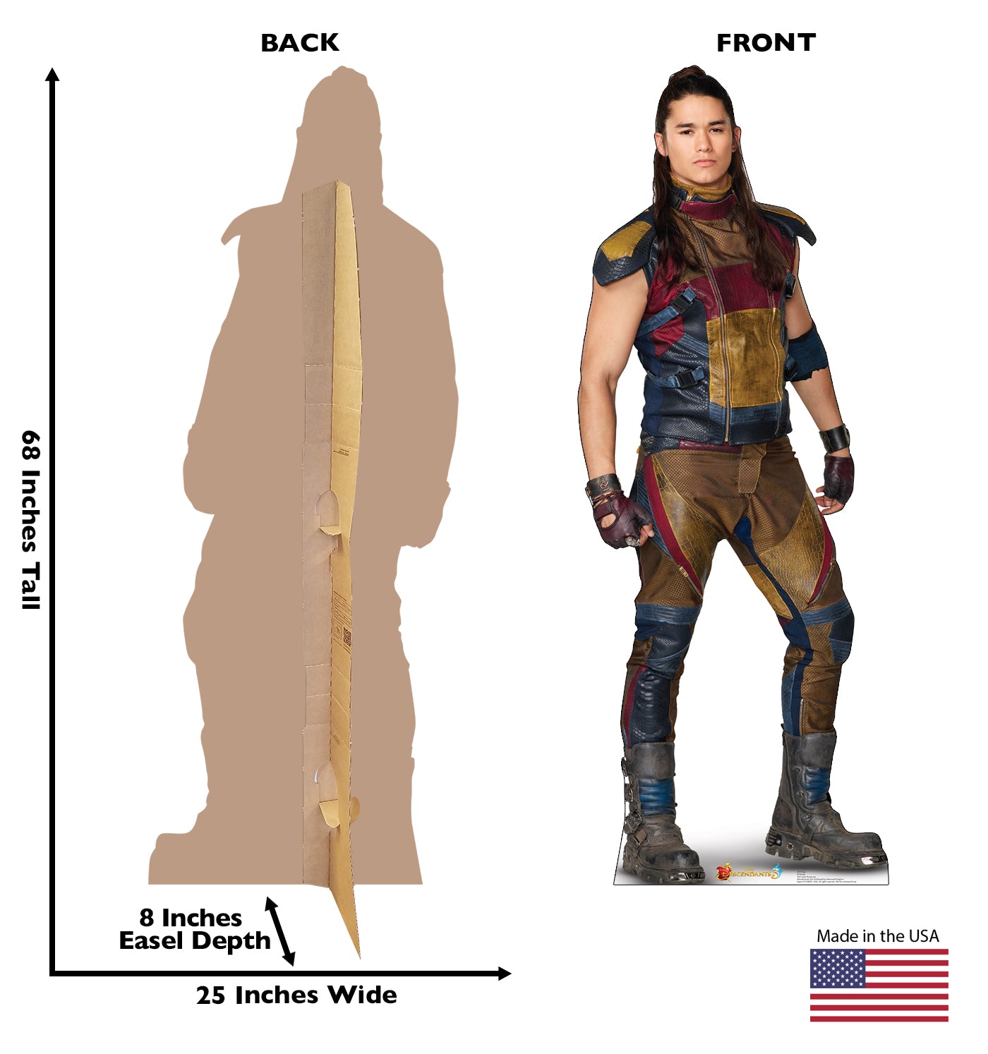Life-Size Jay (Disney's Descendants 3) Cardboard Cutout - All Cutouts