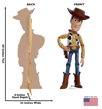Life-Size Woody (Toy Story 4) Cardboard Cutout - All Cutouts