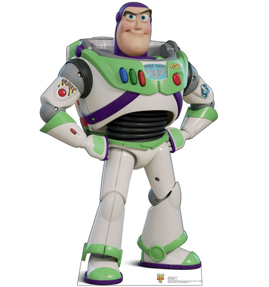Life-Size Buzz Lightyear (Toy Story 4) Cardboard Cutout - All Cutouts