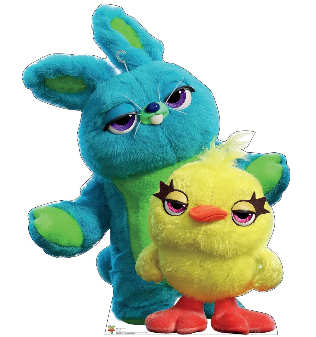 Life-Size Ducky and Bunny (Toy Story 4) Cardboard Cutout - All Cutouts