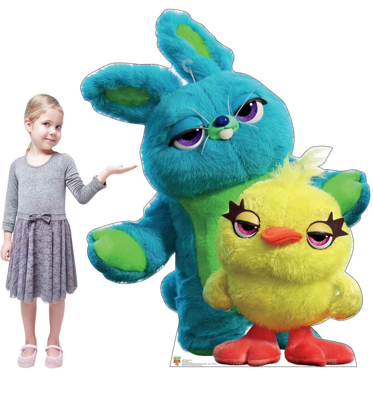Life-Size Ducky and Bunny (Toy Story 4) Cardboard Cutout - All Cutouts