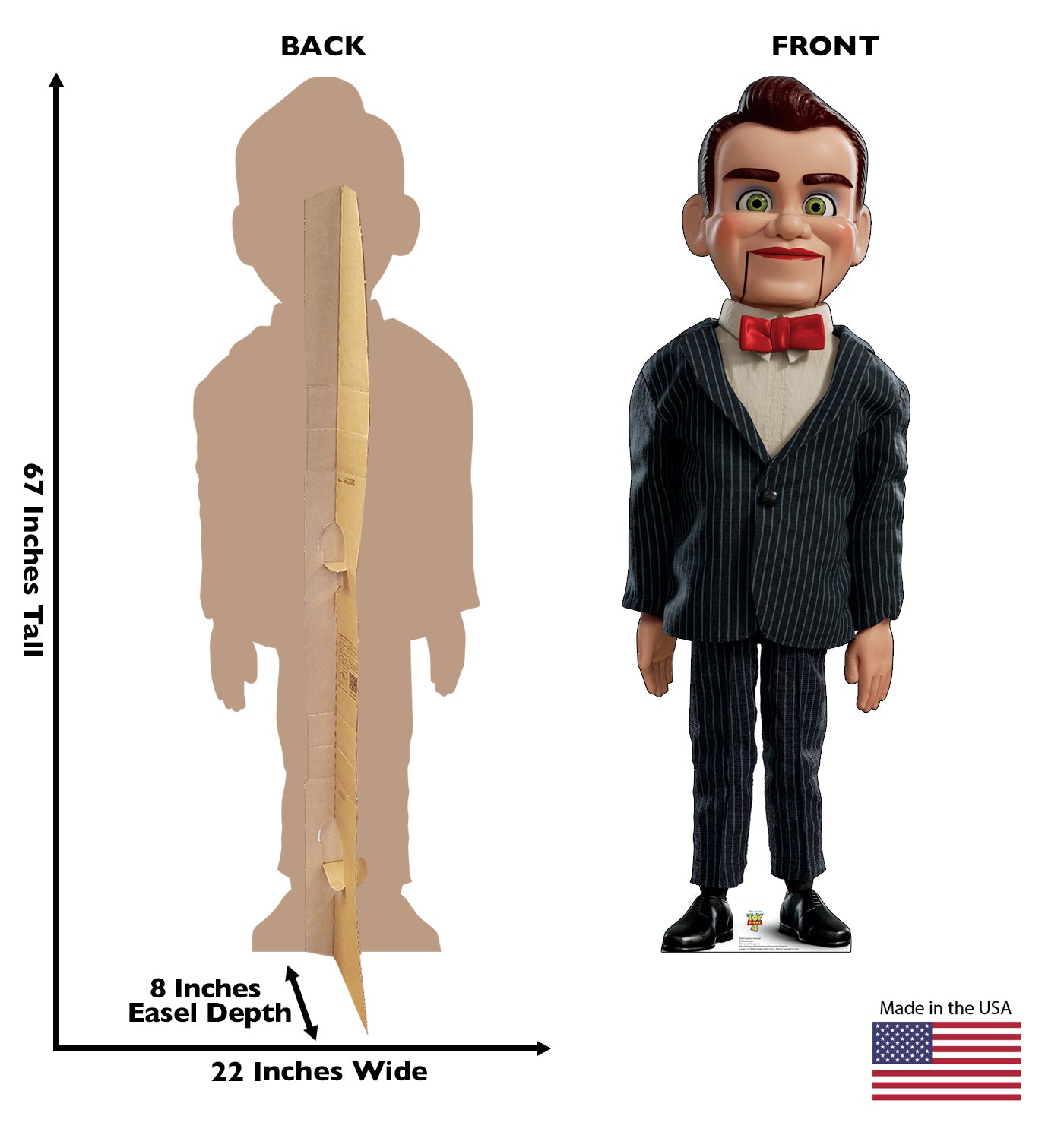 Life-Size Dummy-General (Toy Story 4) Cardboard Cutout - All Cutouts