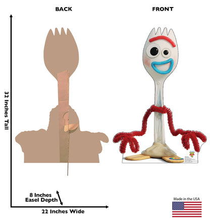 Forky Life Size Toy Story 4 Cardboard Cutout - All Cutouts