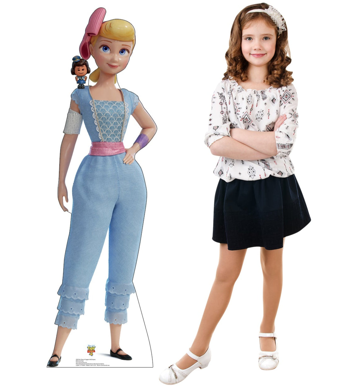 Life-Size Bo Peep & Officer Giggles McDimples Cardboard Cutout - All Cutouts
