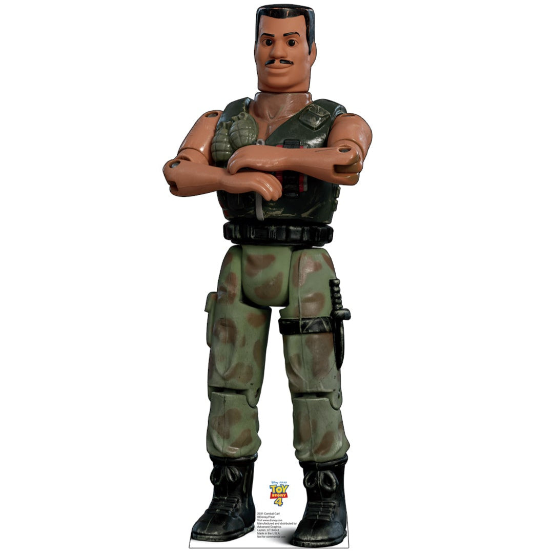 Combat Carl Life Size Toy Story 4 Cardboard Cutout - All Cutouts