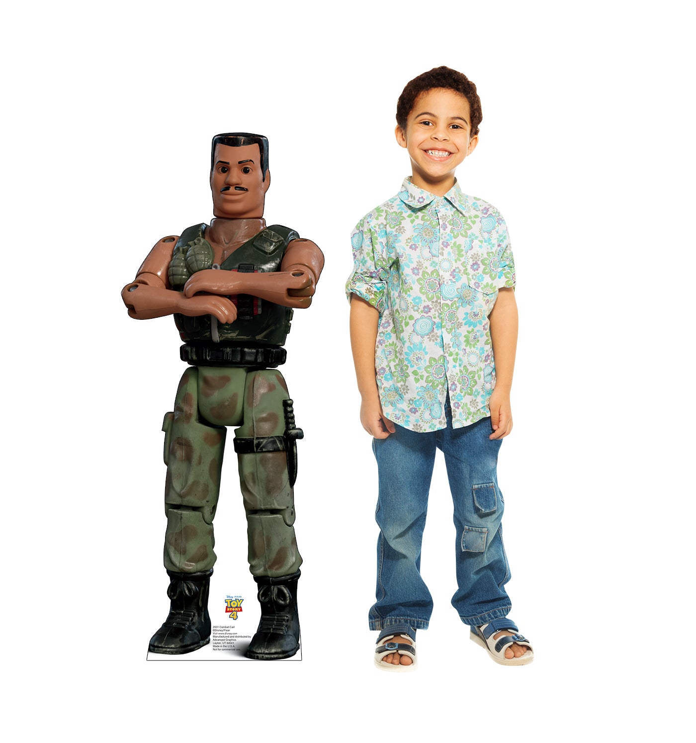 Combat Carl Life Size Toy Story 4 Cardboard Cutout - All Cutouts