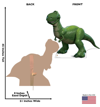 Life-Size Rex (Toy Story 4) Cardboard Cutout - All Cutouts