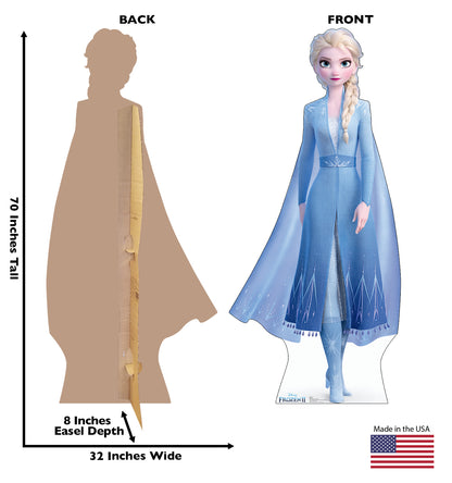 Life-Size Elsa (Frozen 2) Cardboard Cutout - All Cutouts