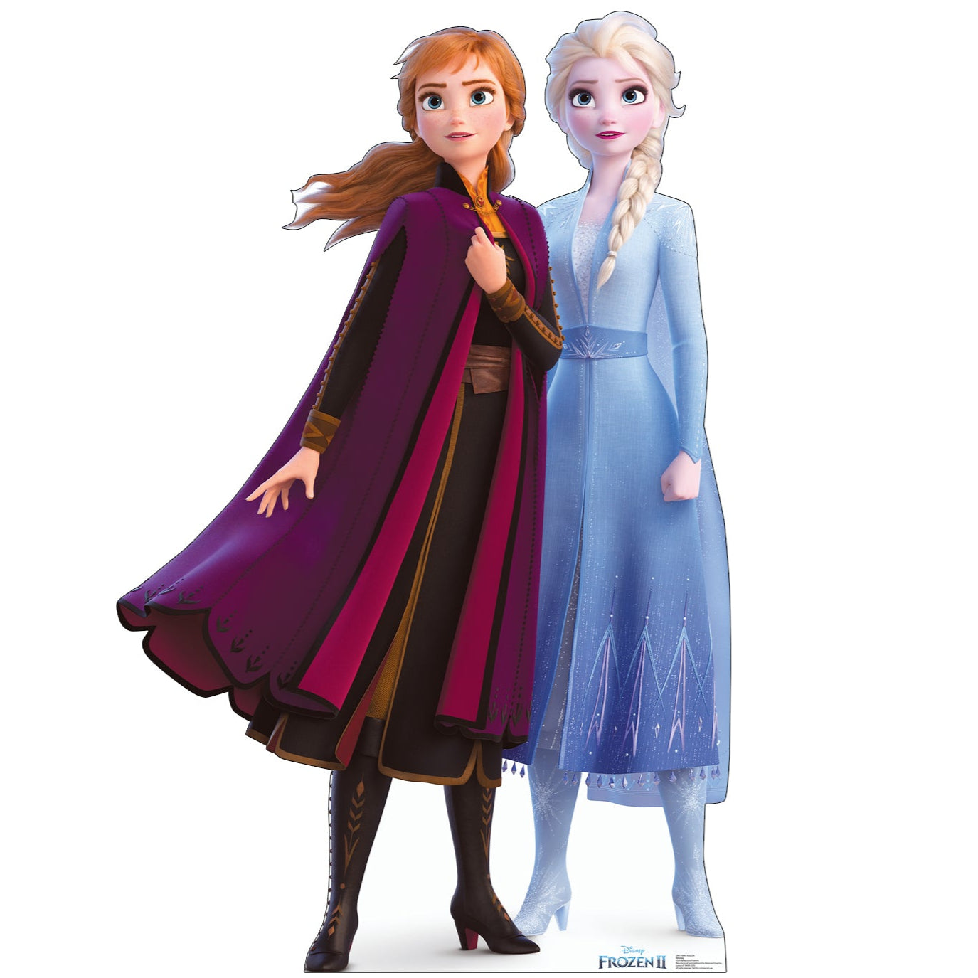 Life-Size Anna & Elsa (Frozen 2) Cardboard Cutout - All Cutouts