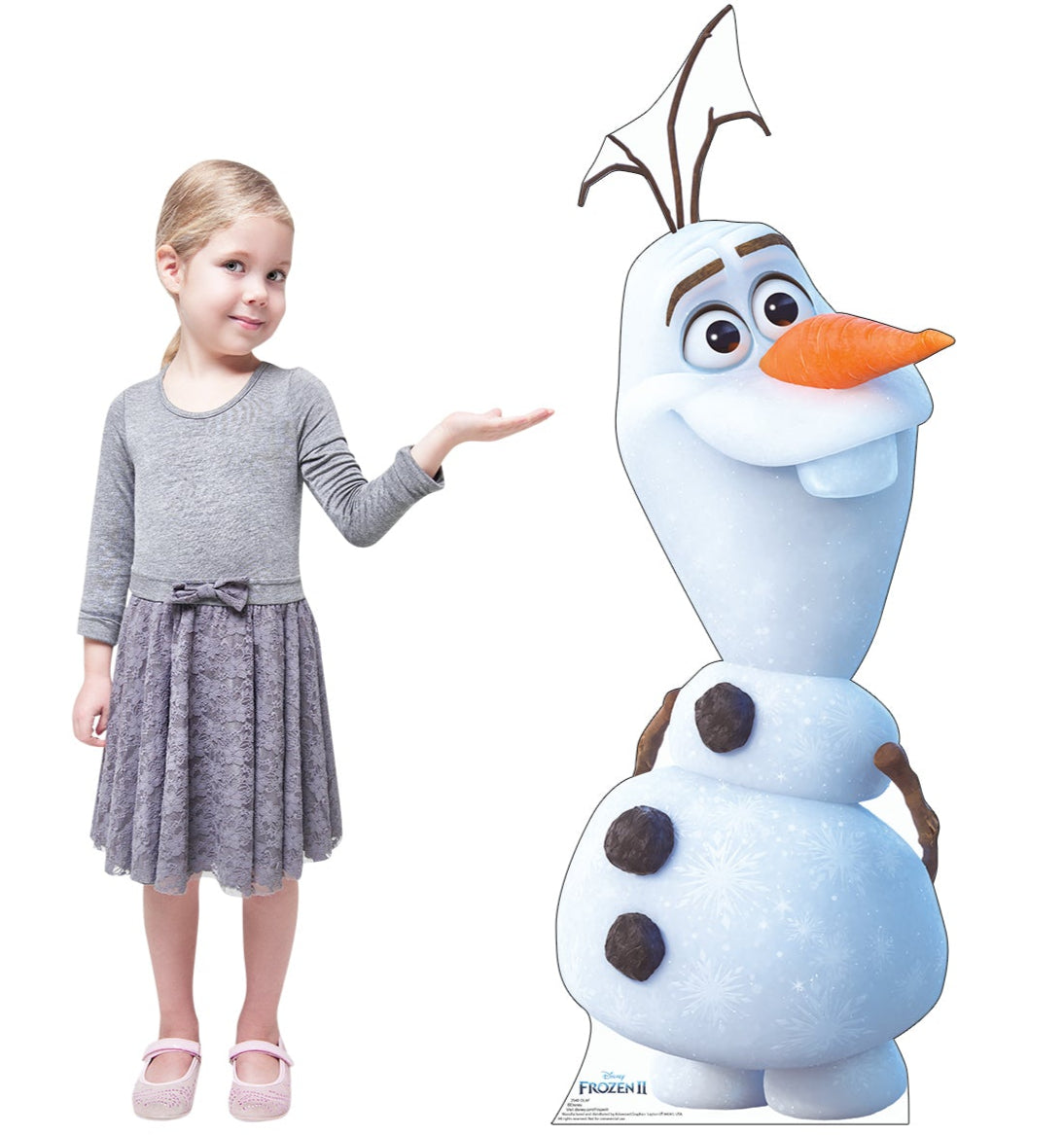 Life-Size Olaf (Frozen 2) Cardboard Cutout - All Cutouts