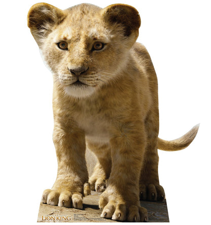 Life-Size Young Simba Cardboard Cutout - All Cutouts