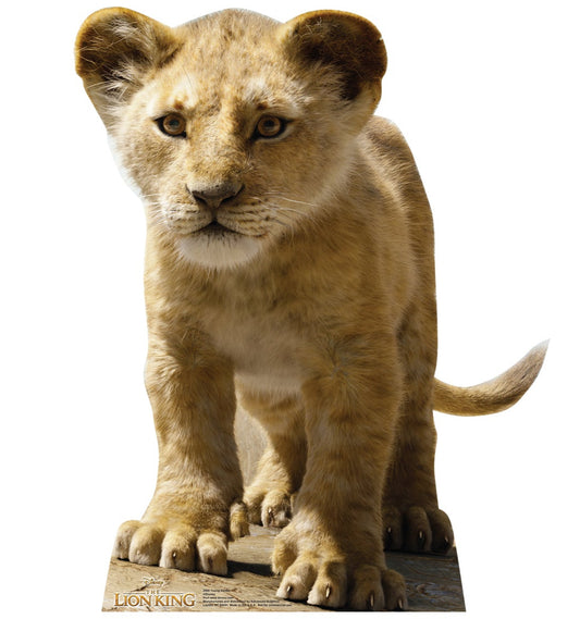 Life-Size Young Simba Cardboard Cutout - All Cutouts