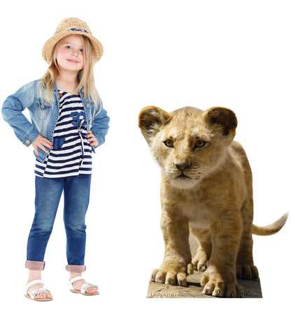 Life-Size Young Simba Cardboard Cutout - All Cutouts