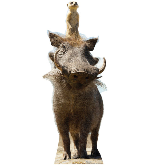 Life-Size Timon & Pumbaa Cardboard Cutout - All Cutouts