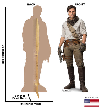 Life-Size Poe (Star Wars IX) Cardboard Cutout - All Cutouts