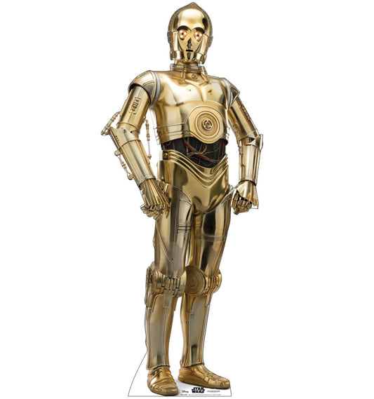Life-Size C-3PO (Star Wars IX) Cardboard Cutout - All Cutouts