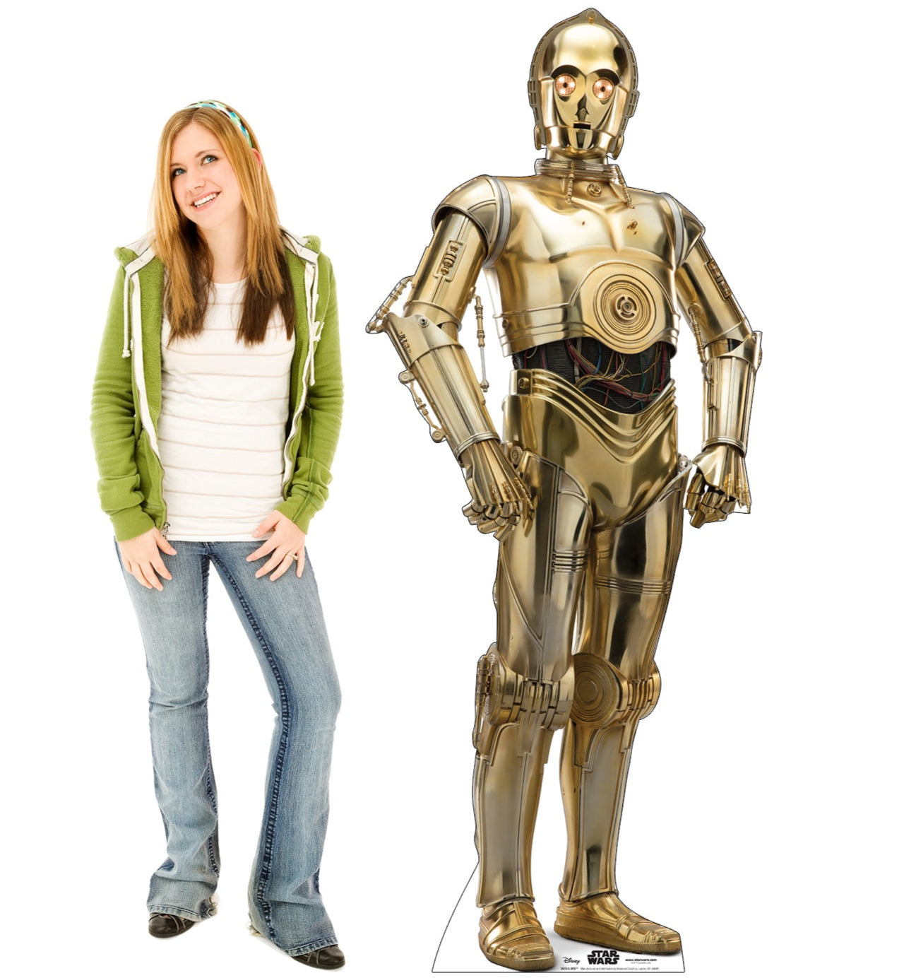 Life-Size C-3PO (Star Wars IX) Cardboard Cutout - All Cutouts